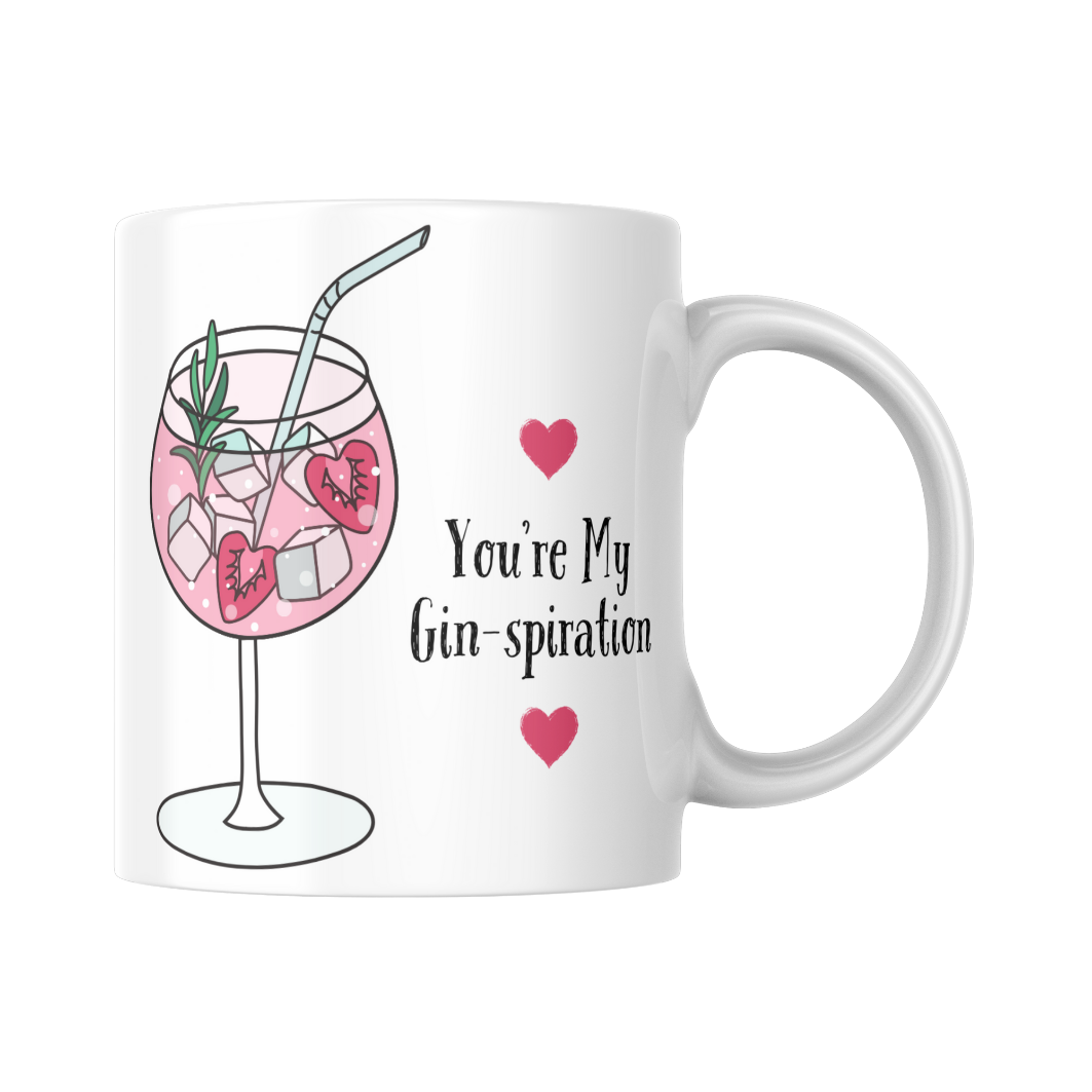You're My Gin-spiration Mug & Coaster