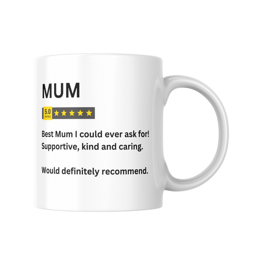 Mum Review Mug & Coaster