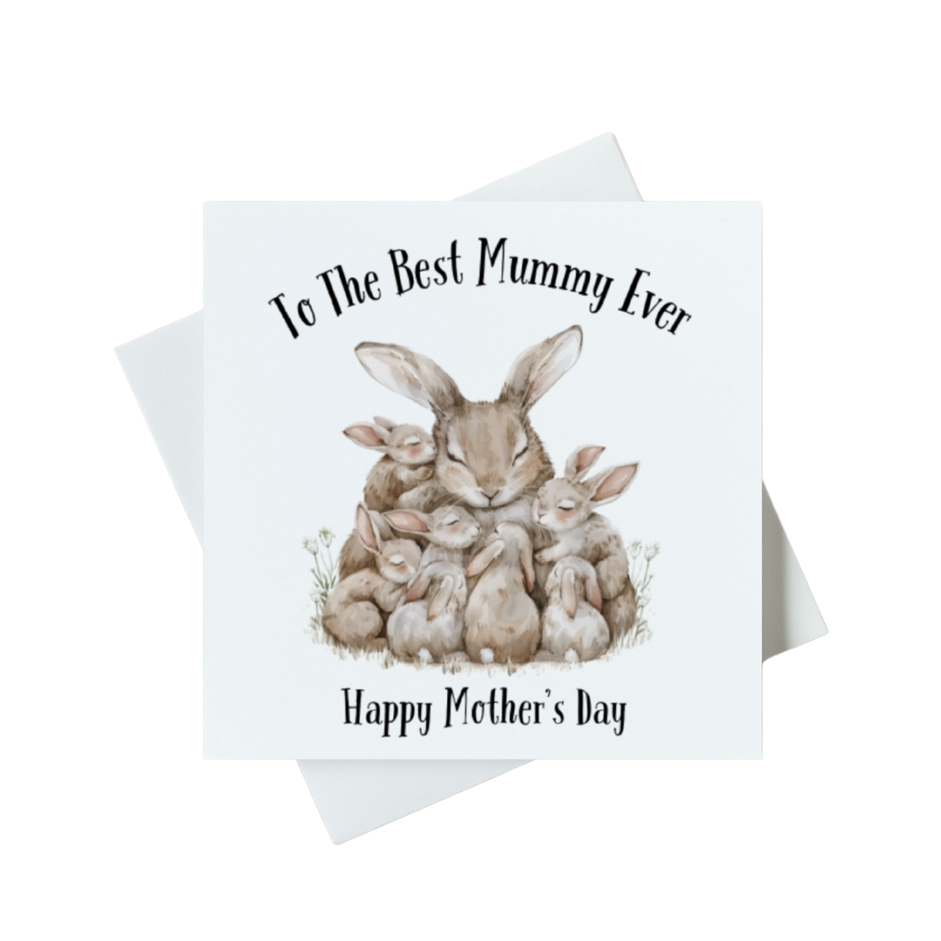 To The Best Mummy Ever Happy Mother's Day Card