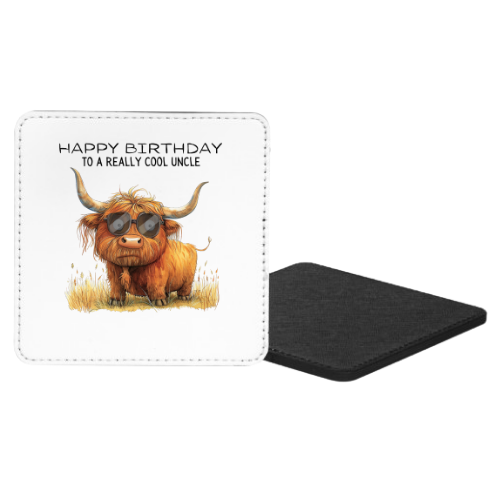 Happy Birthday To A Really Cool Uncle Mug & Coaster