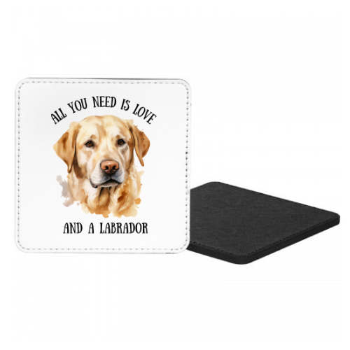 All You Need Is Love And A Labrador Mug & Coaster