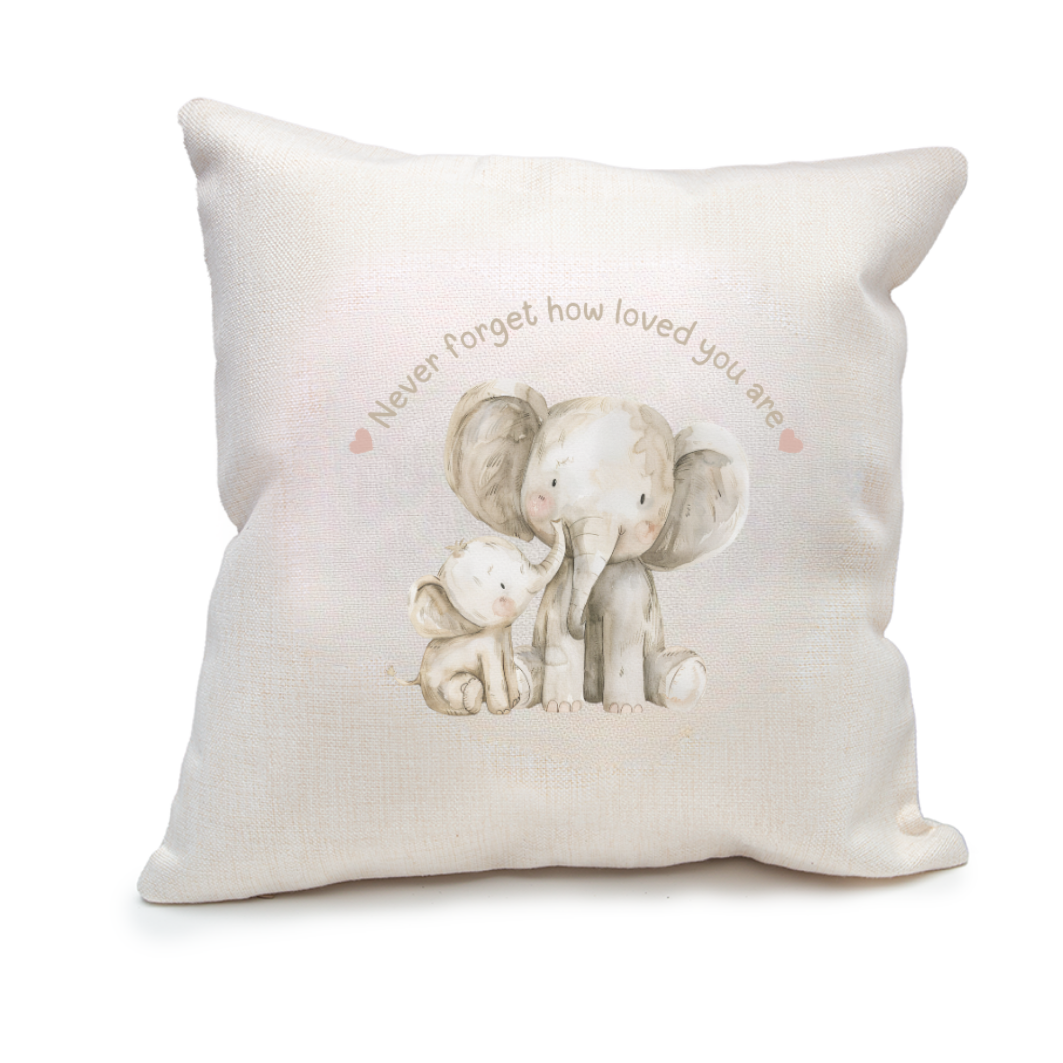 Never Forget How Loved You Are Cushion (Cover Only)