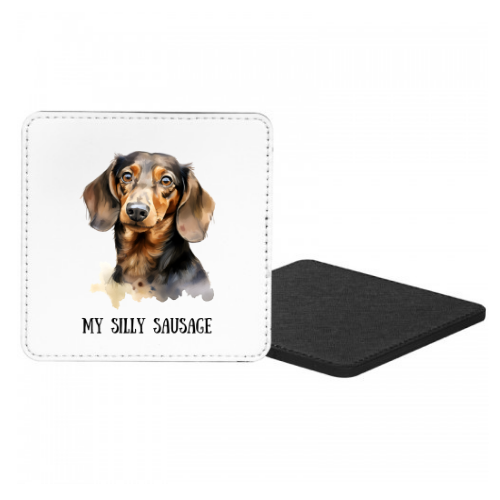 My Silly Sausage (Dachshund) Mug & Coaster
