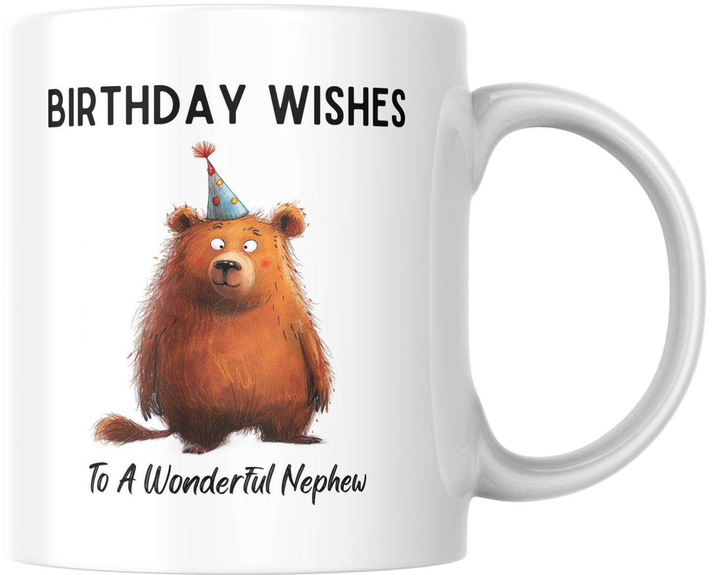 Birthday Wishes To A Wonderful Nephew Mug & Coaster