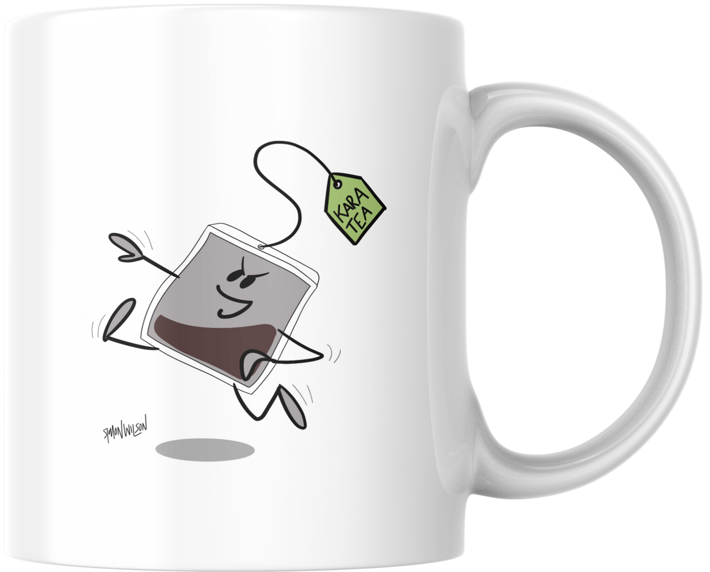 Kara-Tea Original Cartoon Mug & Coaster