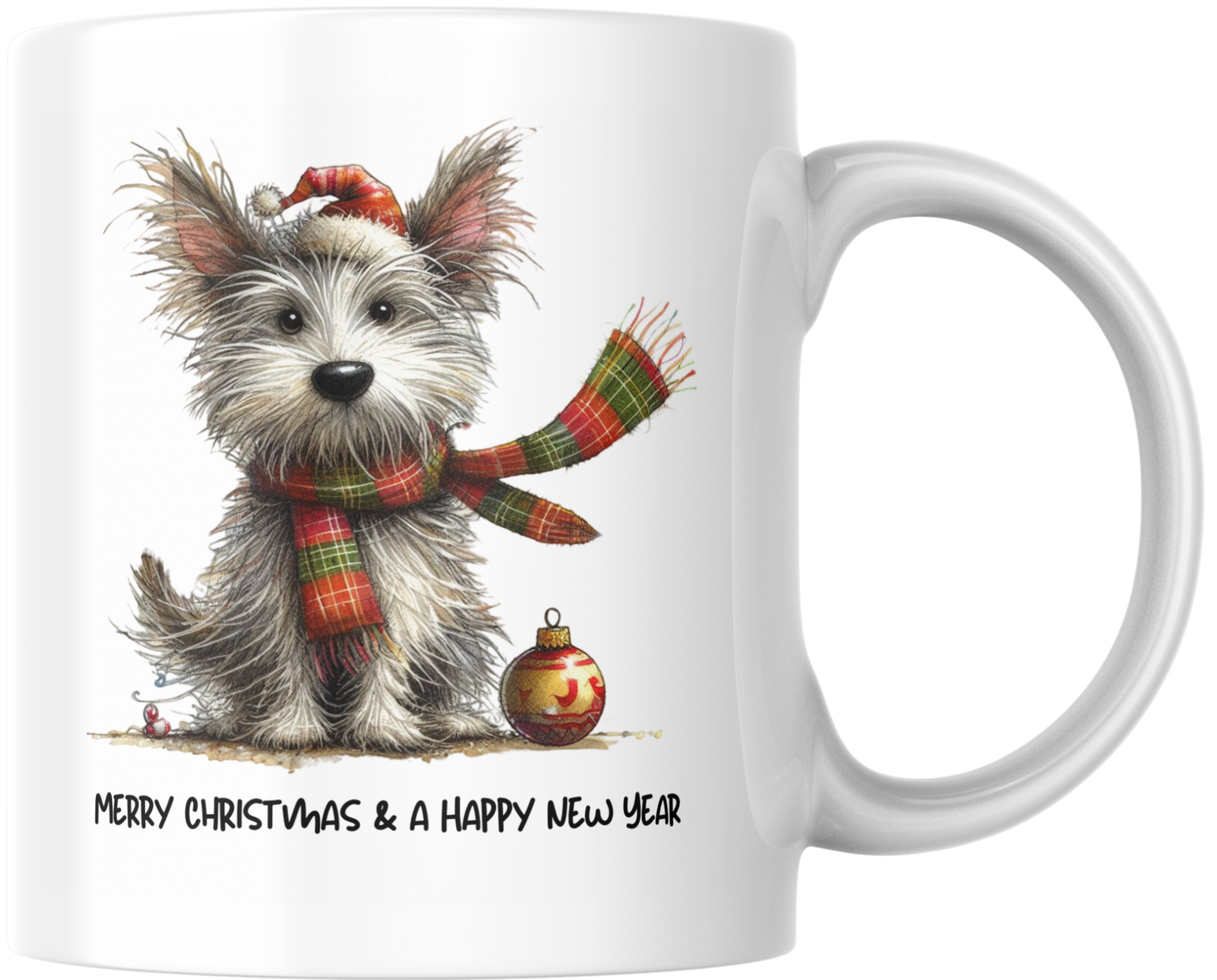 Merry Christmas & Happy New Year Mug & Coaster