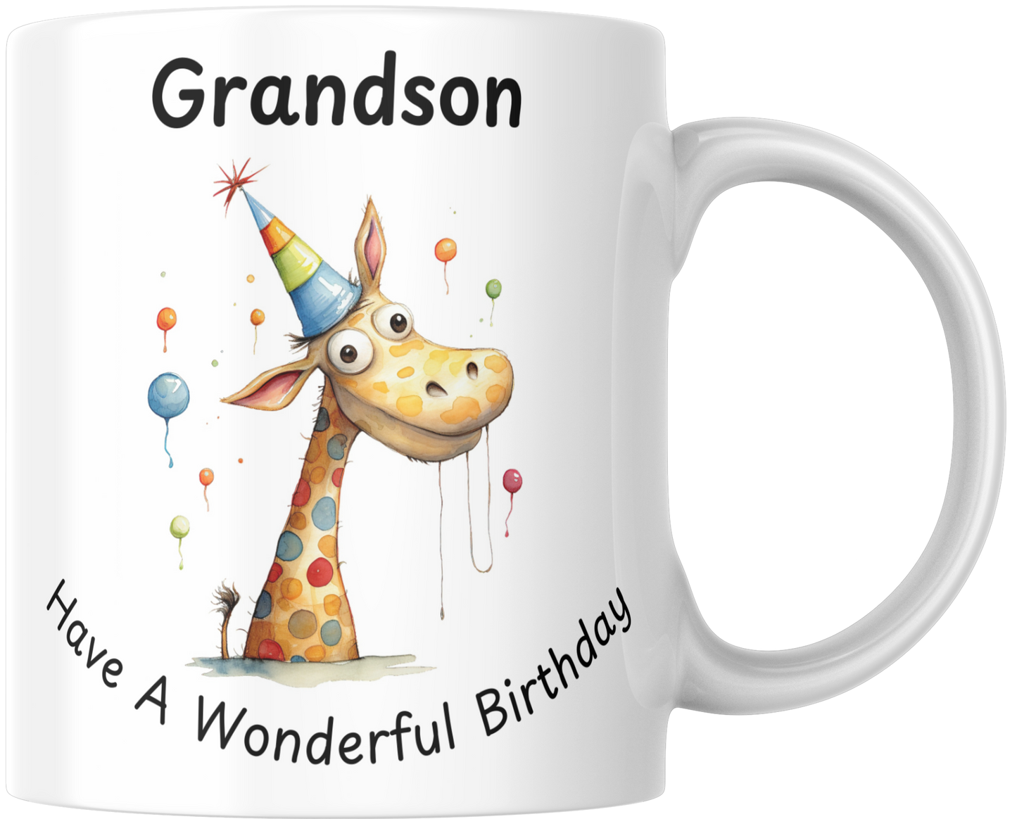 Grandson Have A Wonderful Birthday Mug & Coaster