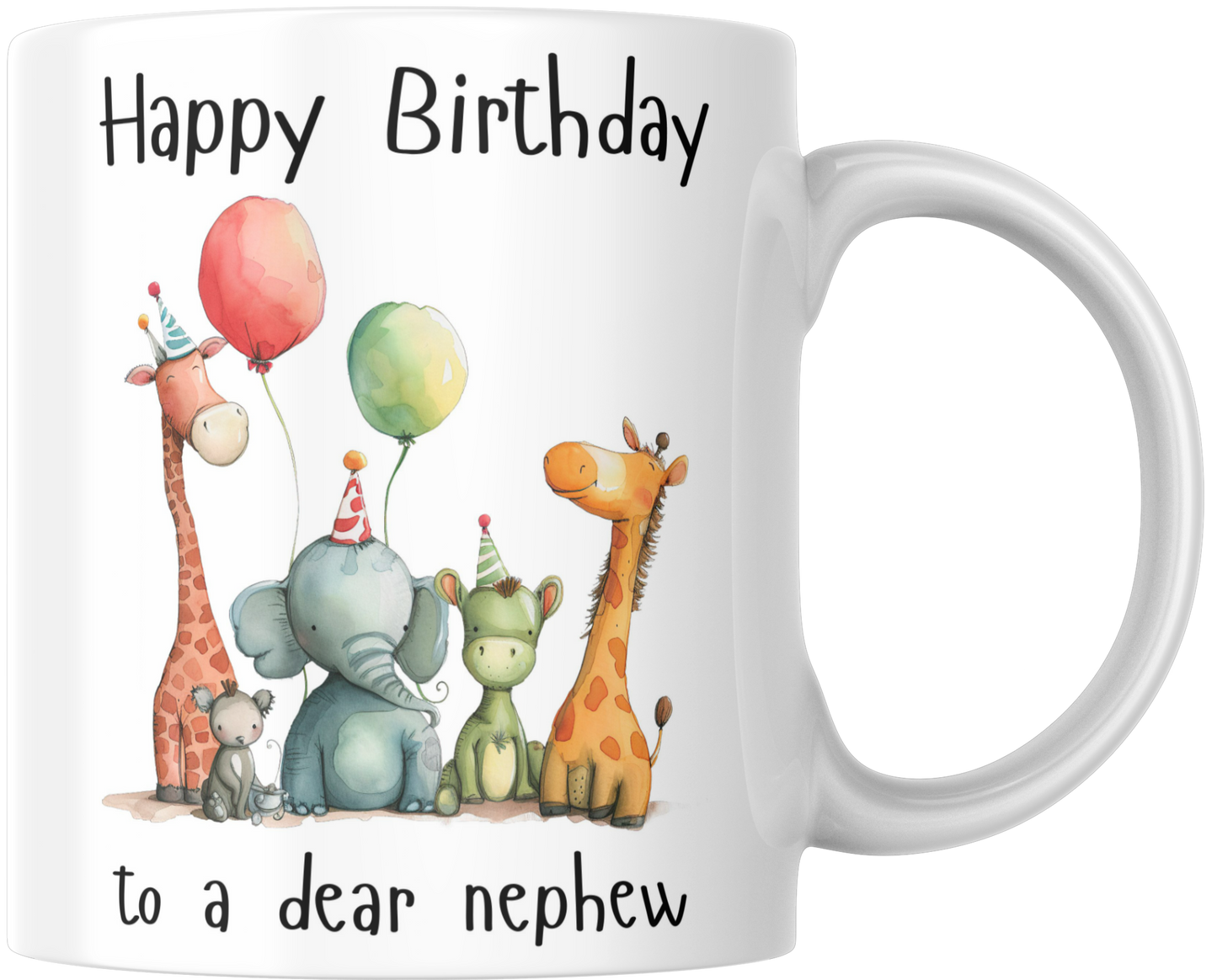 Happy Birthday To A Dear Nephew Mug & Coaster