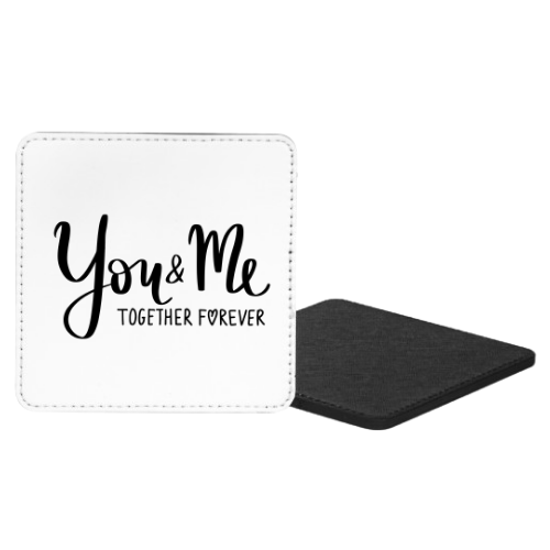 You & Me Together Forever Mug & Coaster