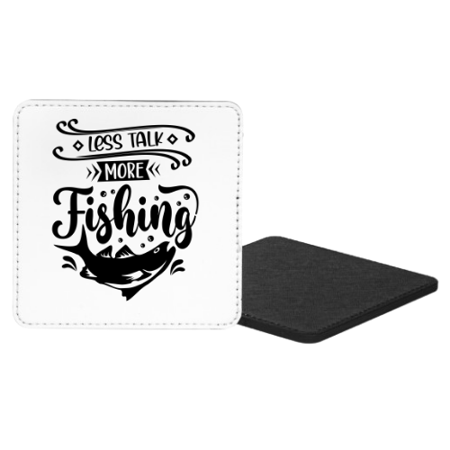 Less Talk More Fishing Mug & Coaster
