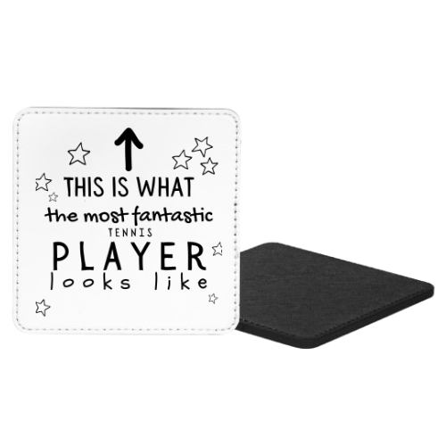 This Is What The Most Fantastic Tennis Player Looks Like Mug & Coaster