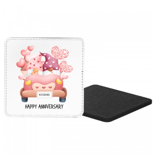 Happy Anniversary Husband Mug & Coaster