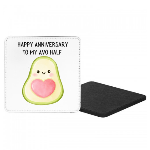 Happy Anniversary To My Avo Half Mug & Coaster