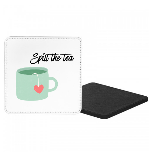 Spill The Tea Mug & Coaster