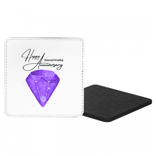 Happy Diamond Wedding Anniversary Mug & Coaster