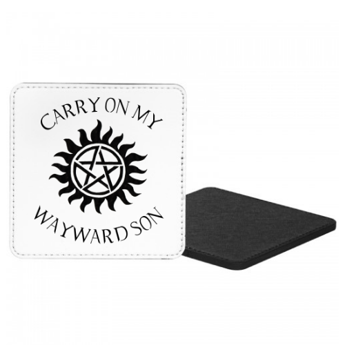 Carry On My Wayward Son Mug & Coaster