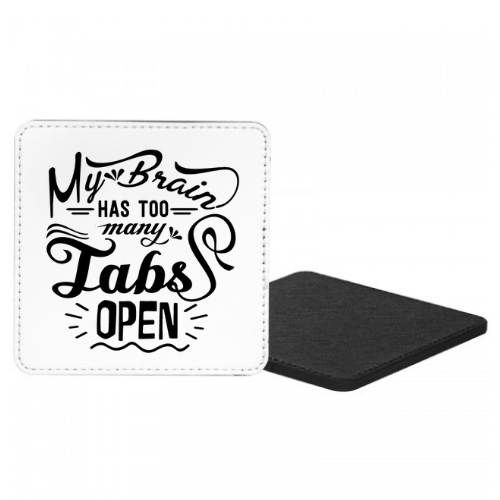 My Brain Has Too Many Tabs Open Mug & Coaster