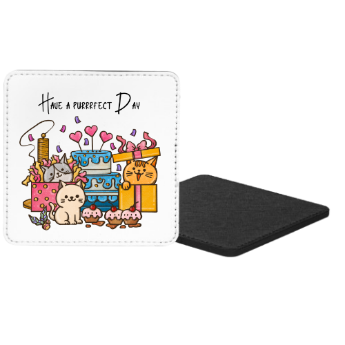 Have A Purrrfect Day Mug & Coaster