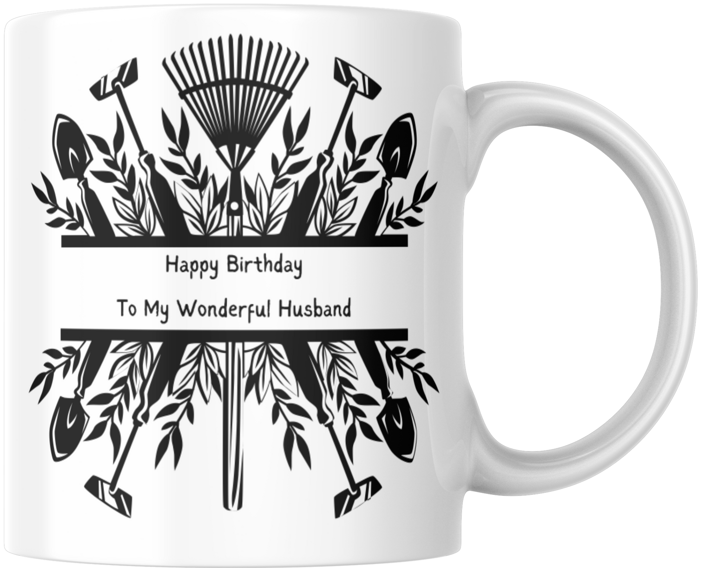Happy Birthday To My Wonderful Husband Mug & Coaster