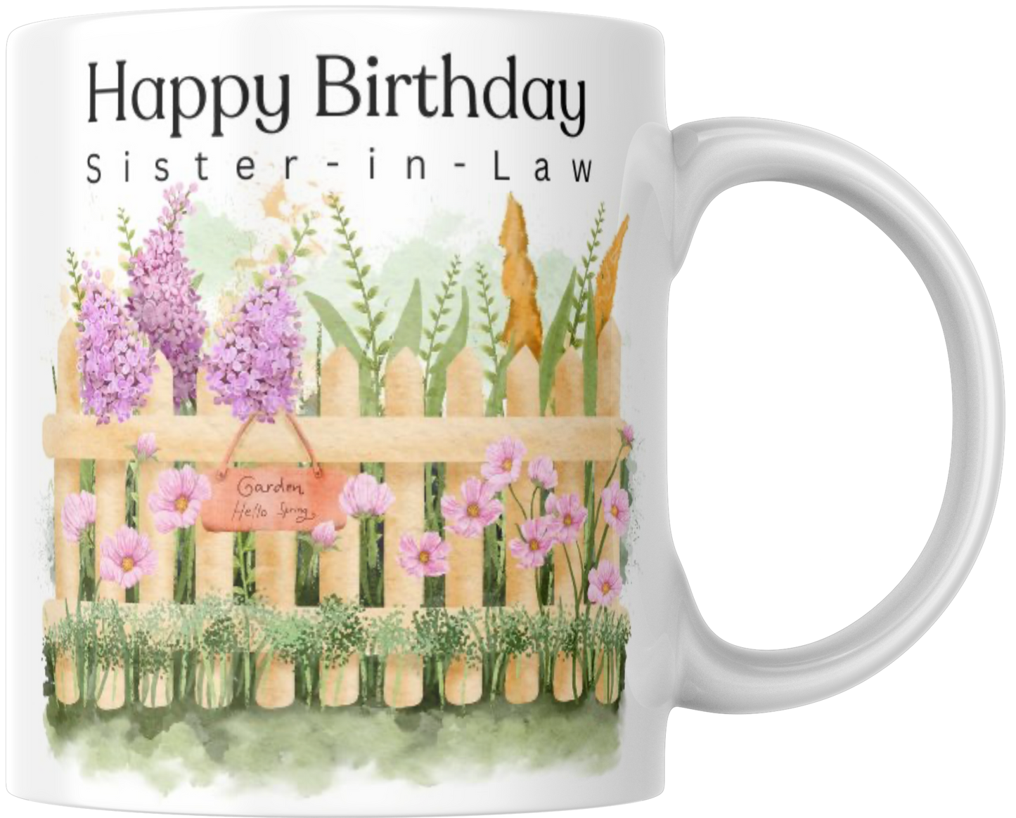 Happy Birthday Sister-In-Law Mug & Coaster