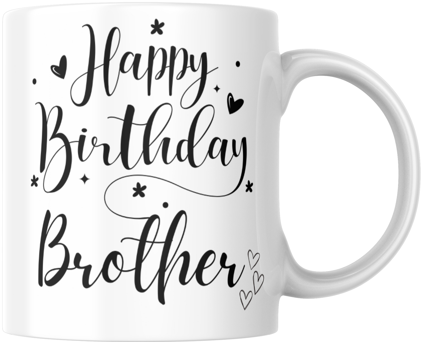 Happy Birthday Brother Mug & Coaster