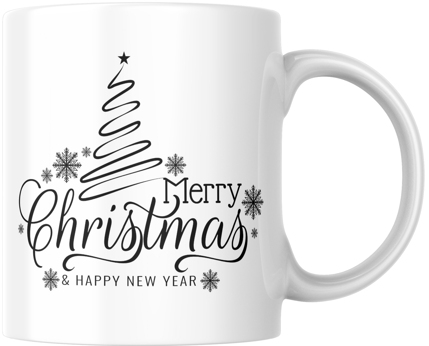 Merry Christmas & A Happy New Year Mug & Coaster