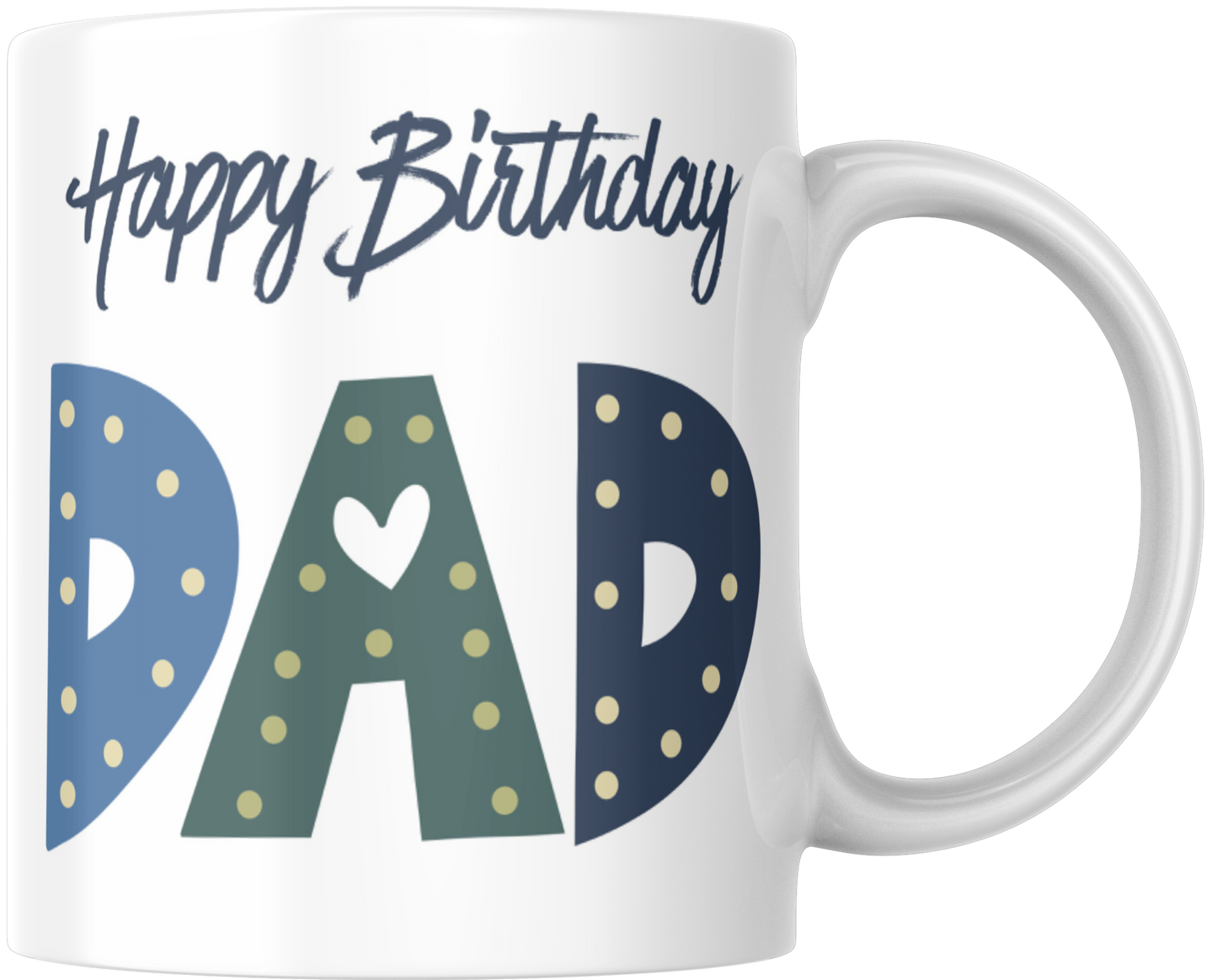 Happy Birthday Dad Mug & Coaster