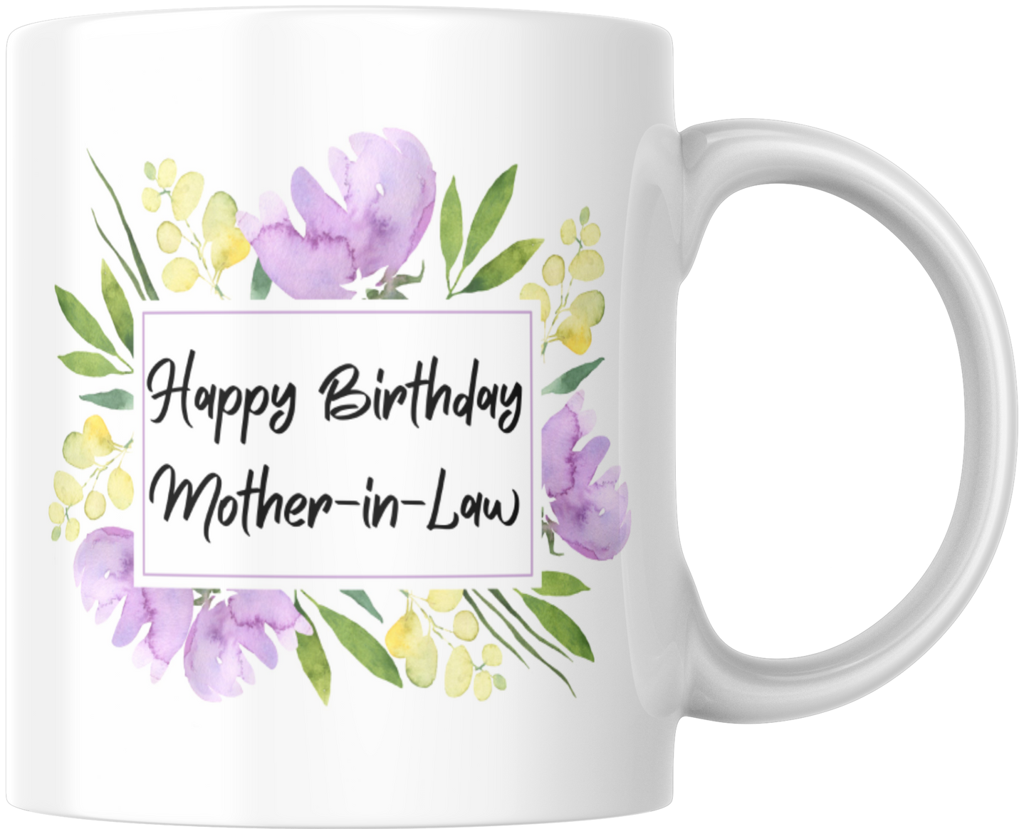 Happy Birthday Mother-In-Law Mug & Coaster