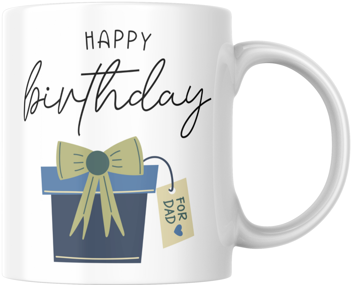 Happy Birthday Dad Mug & Coaster