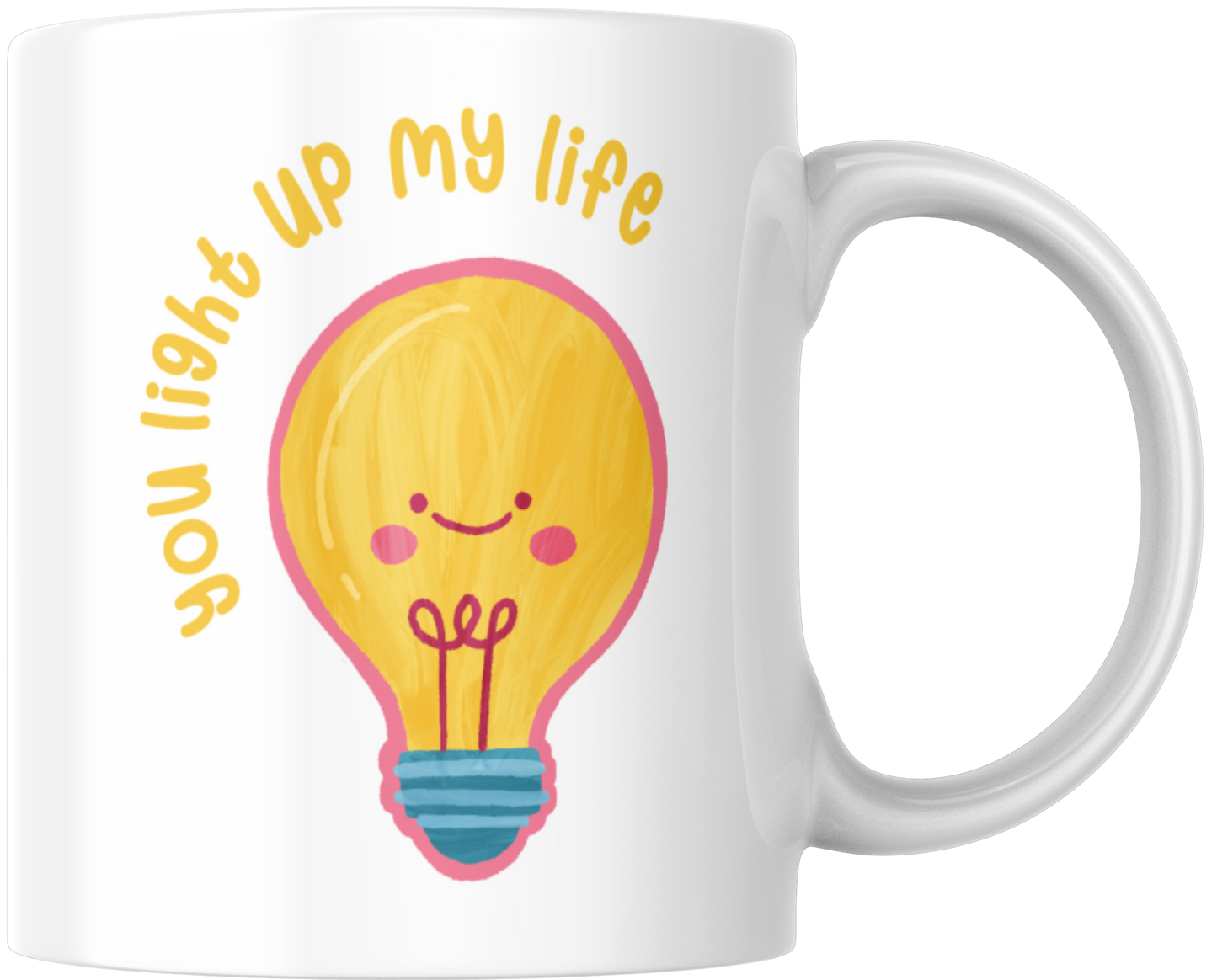 You Light Up My Life Mug & Coaster