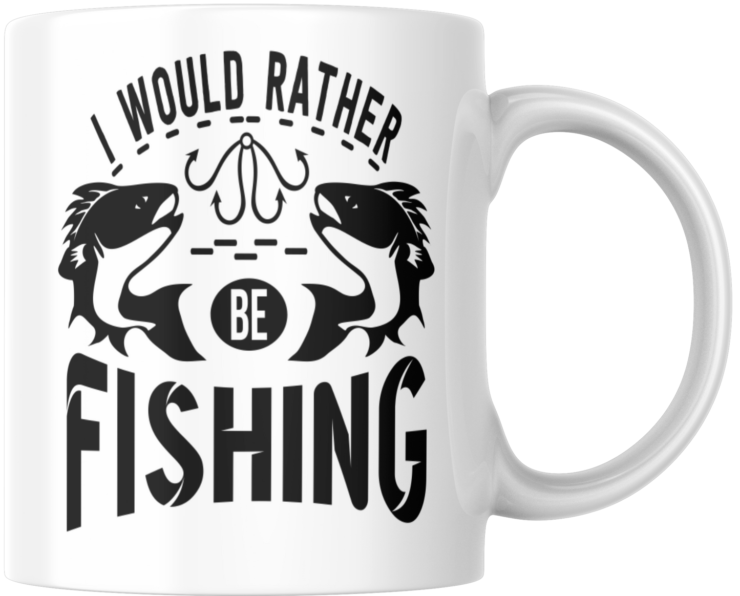 I Would Rather Be Fishing Mug & Coaster