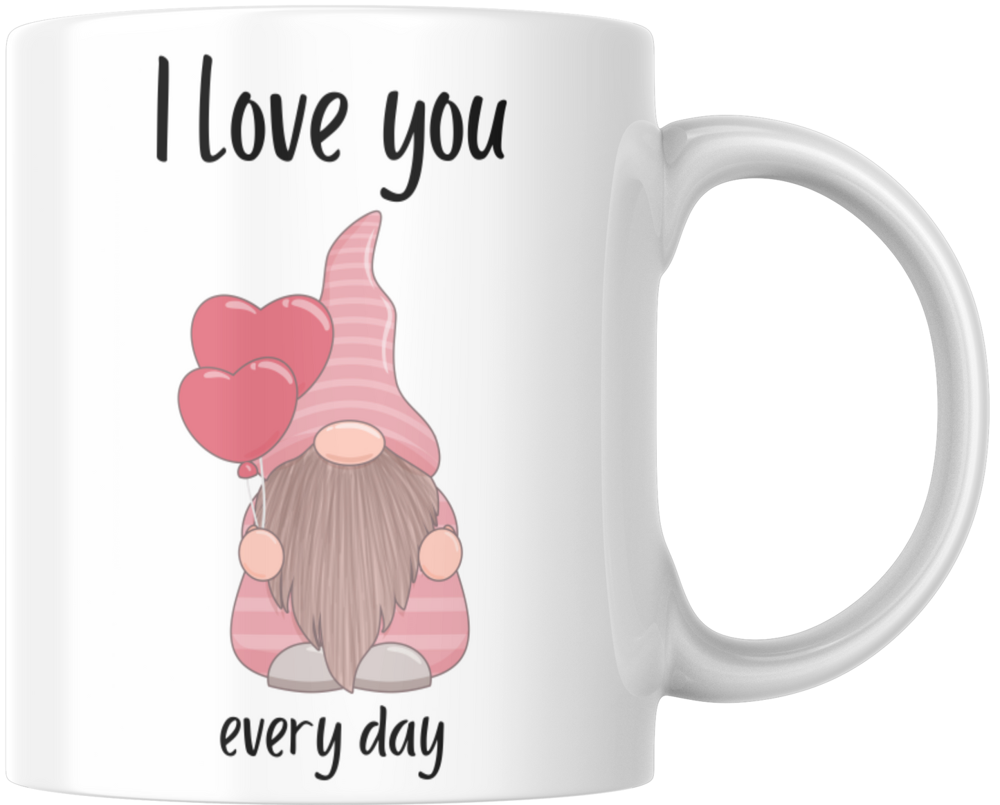 I Love You Every Day Mug & Coaster