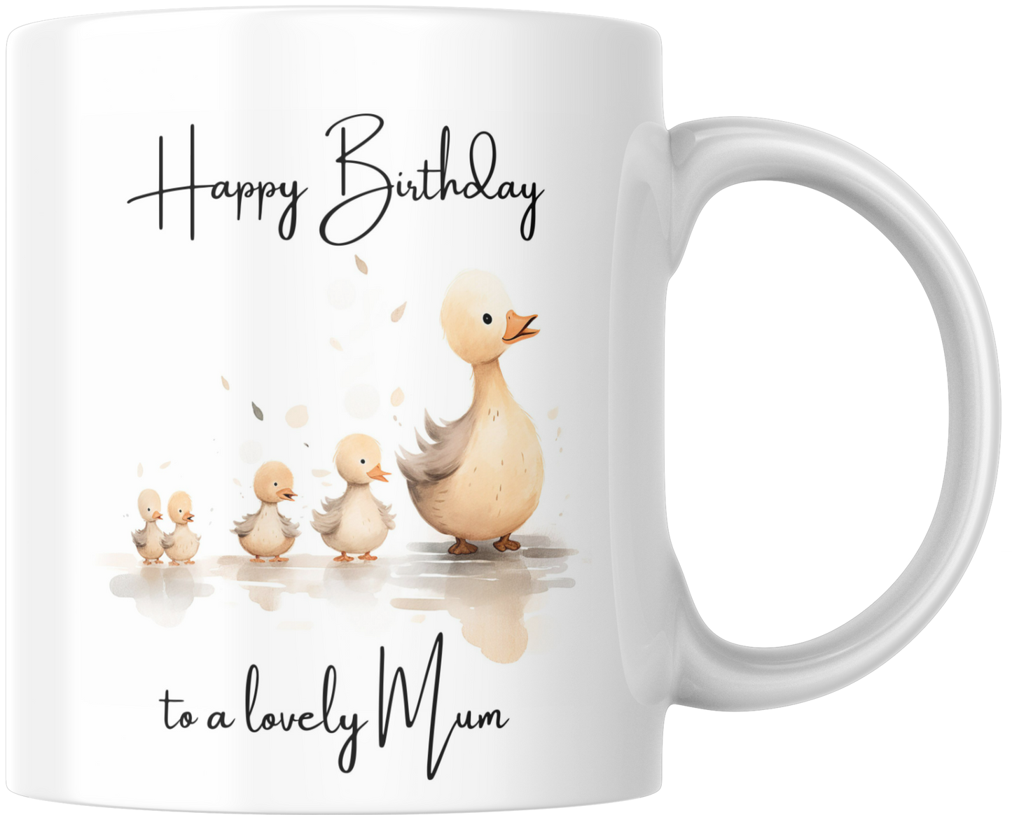 Happy Birthday To a Lovely Mum Mug & Coaster