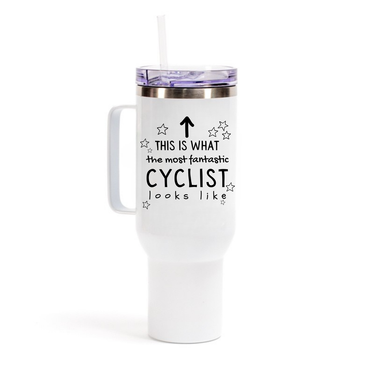 This is what the Most Fantastic Cyclist Looks Like 40oz Tumbler