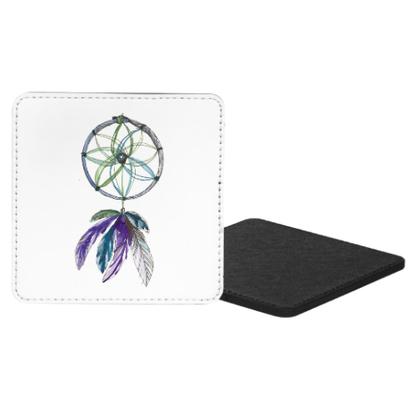 Dreamcatcher Purple Mug & Coaster