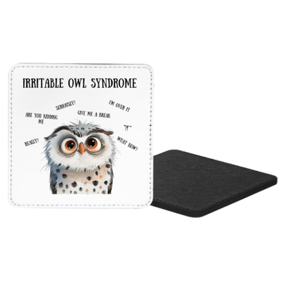 Irritable Owl Syndrome Mug & Coaster