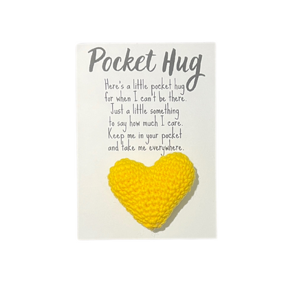 Pocket Hug - Handmade - Crocheted Gift