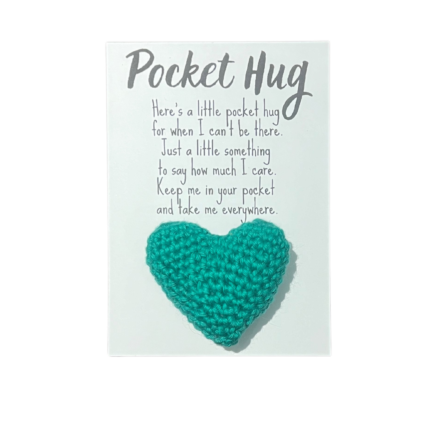 Pocket Hug - Handmade - Crocheted Gift