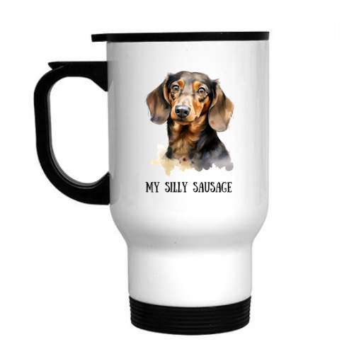 My Silly Sausage Travel Mug