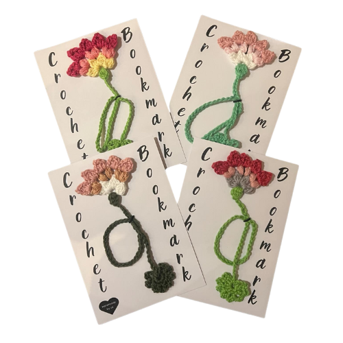 Bookmark - Crochet Flower