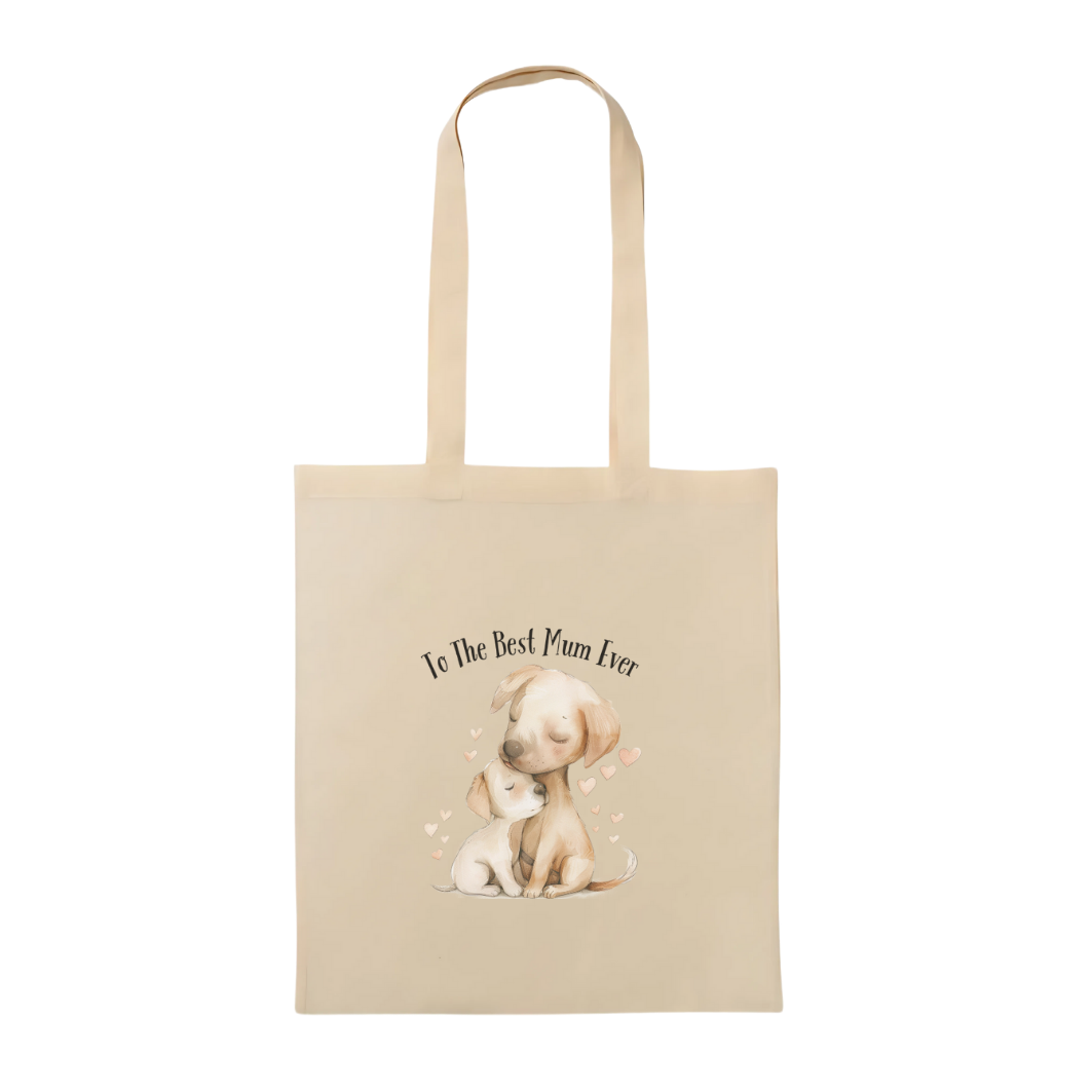 To The Best Mum Ever Neutral Tote Bag