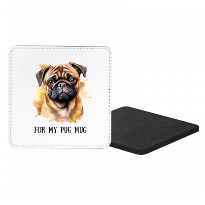 My Pug Mug Mug & Coaster