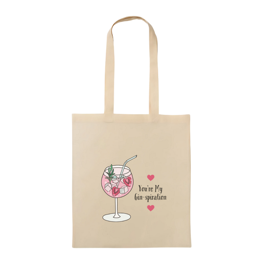 You're My Gin-spiration Neutral Tote Bag