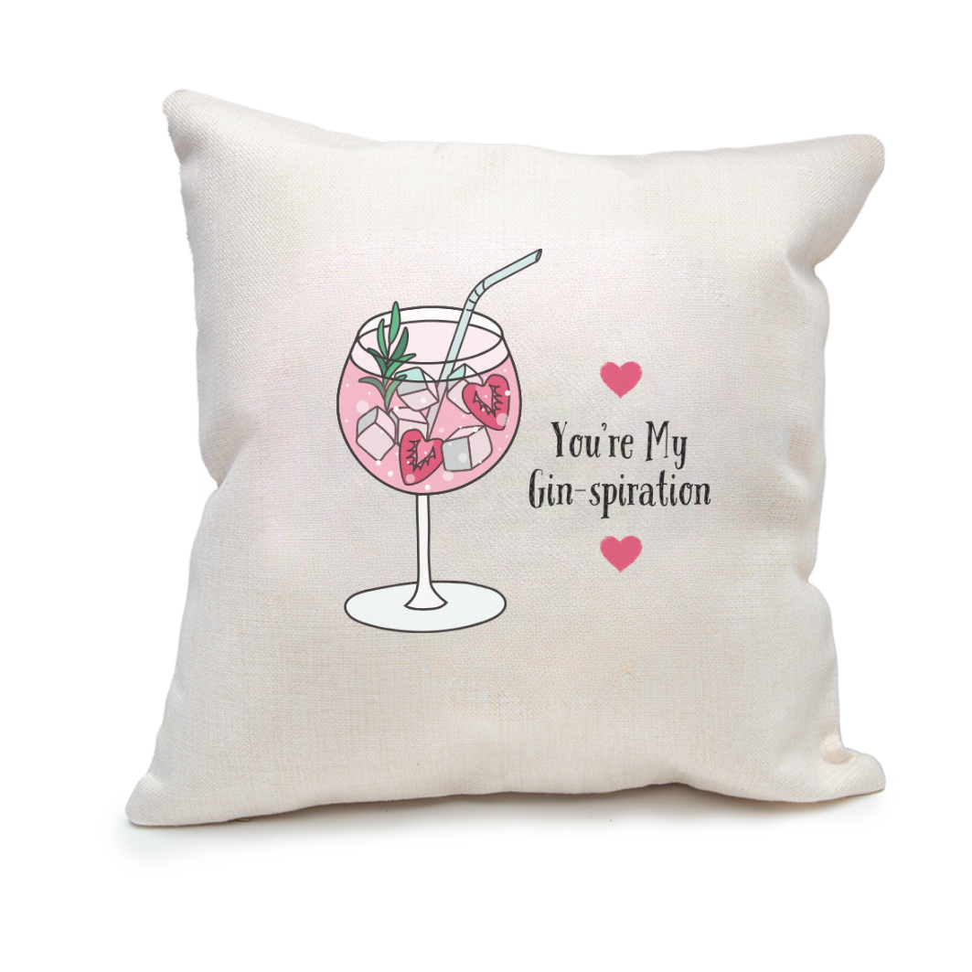 You're My Gin-spiration Cushion (Cover Only)