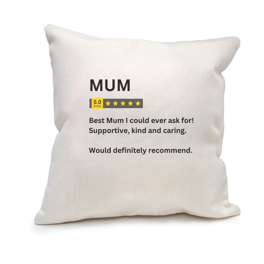 Mum Review Cushion (Cover Only)