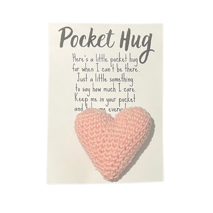 Pocket Hug - Handmade - Crocheted Gift