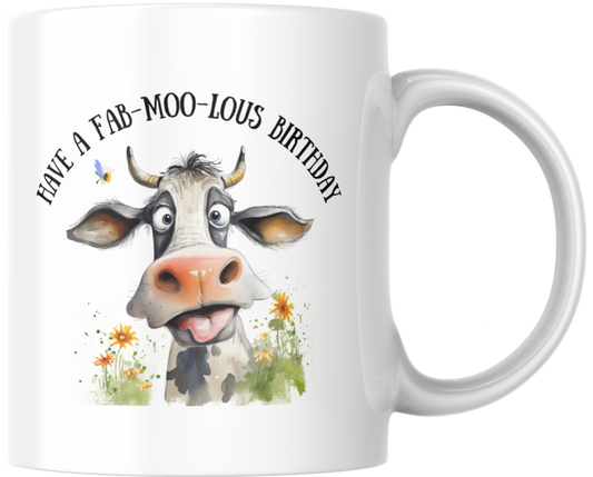 Have A Fab-Moo-Lous Birthday