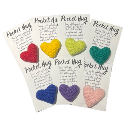 Pocket Hug - Handmade - Crocheted Gift