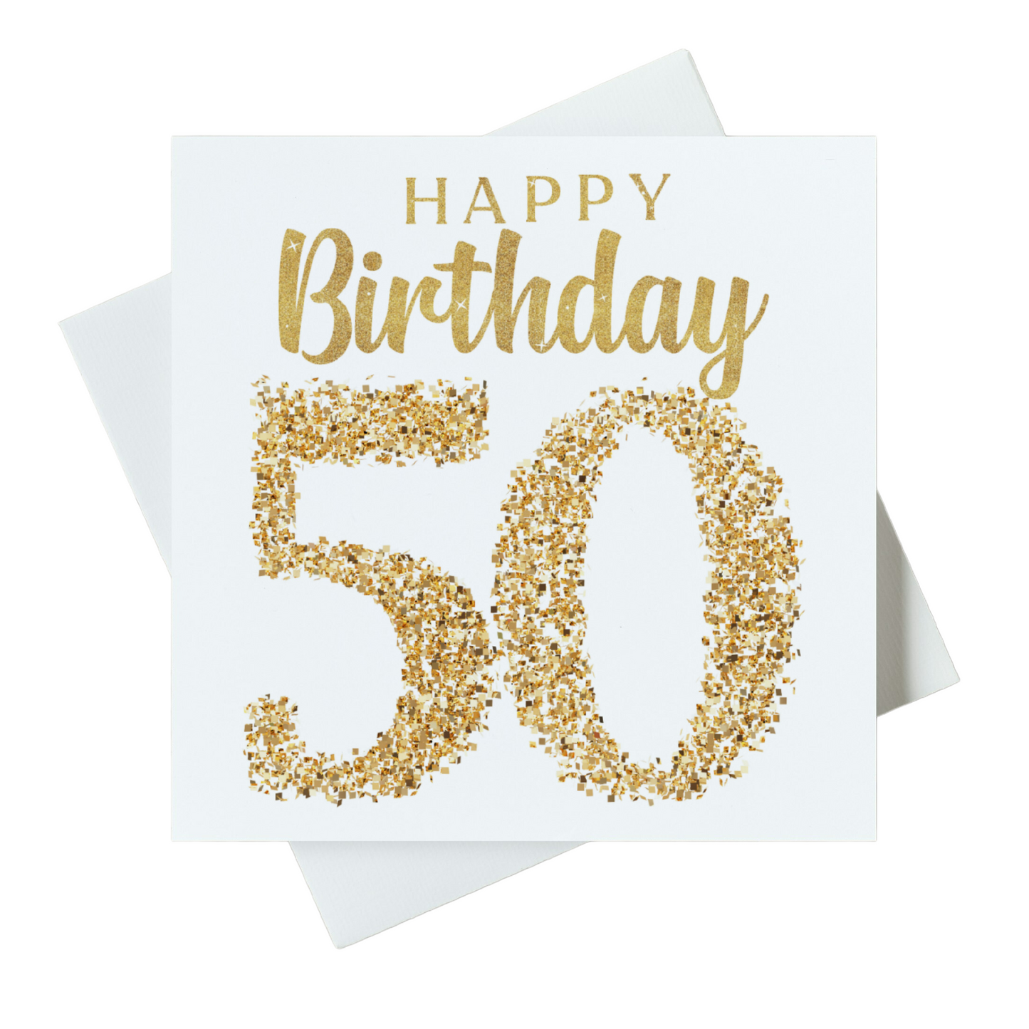 Happy Birthday 50 Card