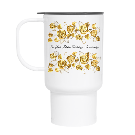 On Your Golden Wedding Anniversary Travel Mug